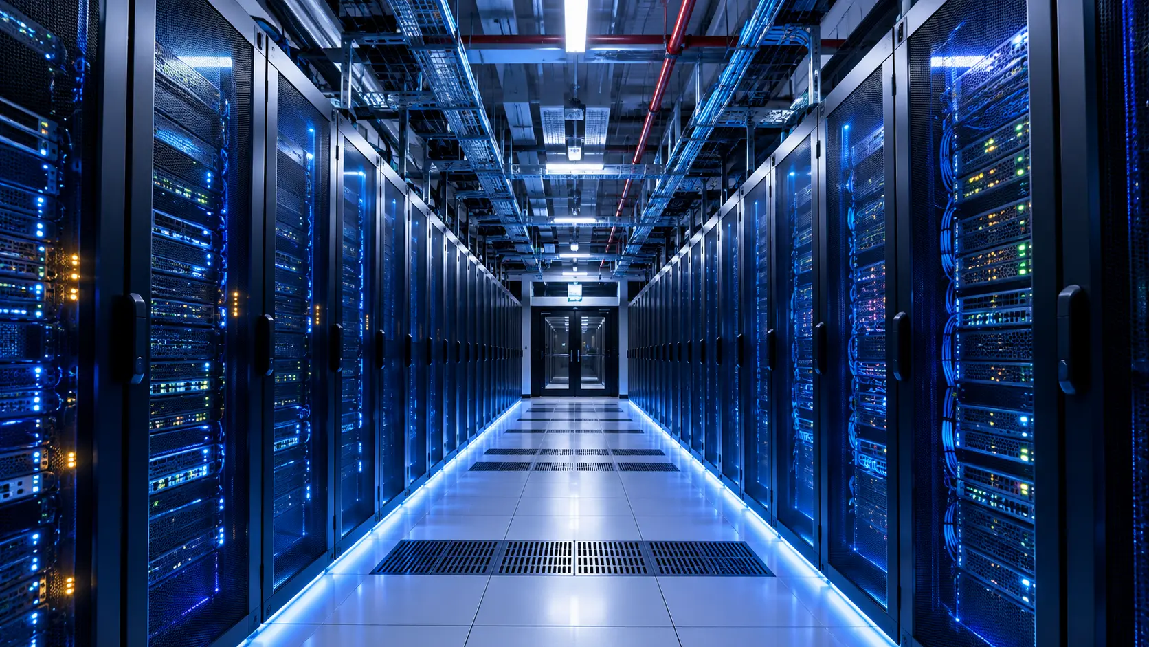 ห้อง Data Center และตู้ Server