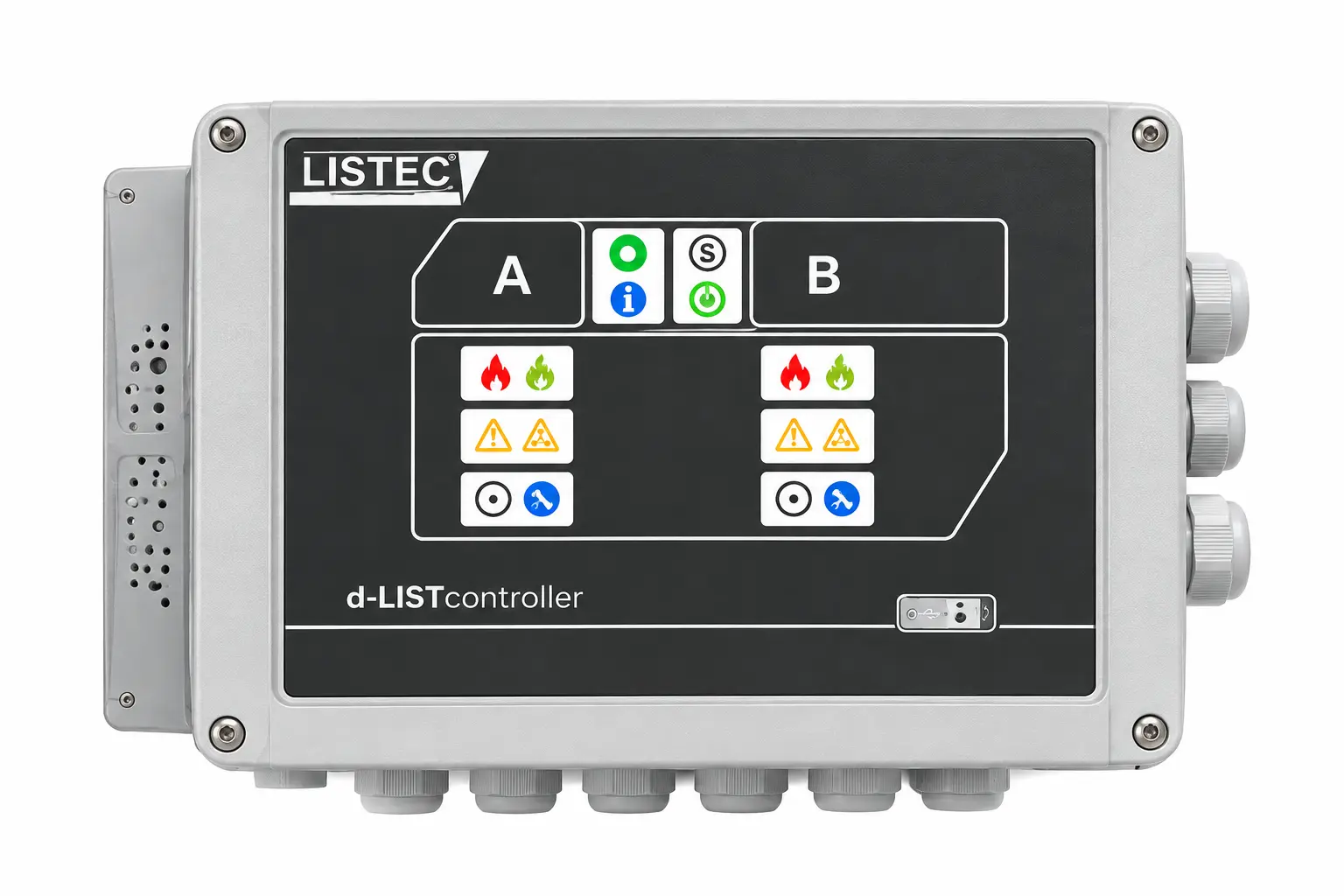 d-LIST controller สำหรับระบบตรวจจับความร้อน