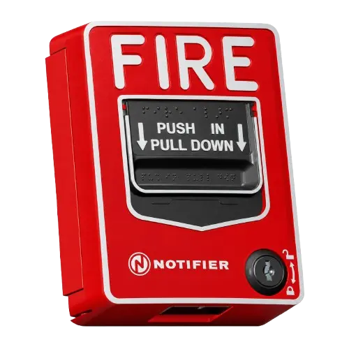 NOTIFIER NBG-12LX Addressable Manual Pull Station